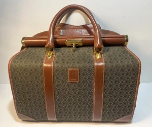 HARTMANN Valigia Ali Collezione Cognac Bordo Pelle Cosmetica Trasporto Vintage - Foto 1 di 11