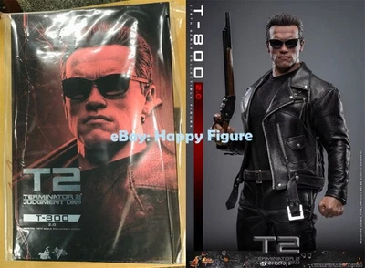 Hot Toys MMS795 1/6 Terminator 2 Judgment Day T-800 2.0 Figure In Stock New - Image 1 of 4