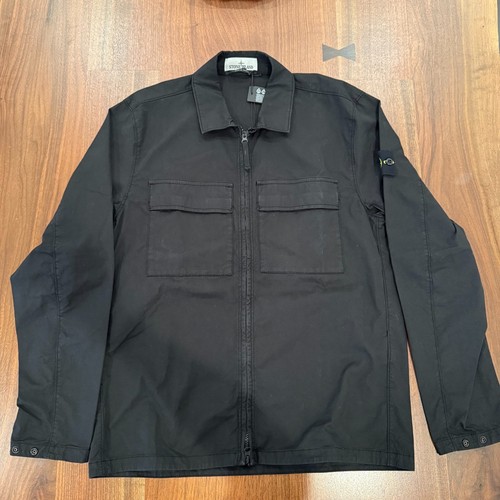 Stone Island 510210 sovracamicia nera 781510210 V0029