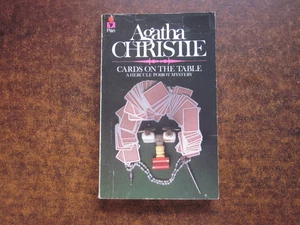 CARDS on the TABLE by Agatha Christie Hercule Poirot Mystery 1984 Pan Book PB - Picture 1 of 8
