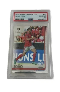 2018 Topps Chrome UCL Joao Felix PSA 10 - Picture 1 of 2