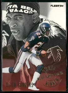 Deion Sanders 1994 Fleer #3 Award Winners Atlanta Falcons - Bild 1 von 2