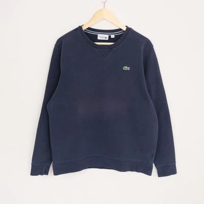 Sudadera para hombre LACOSTE SPORT azul cuello redondo talla US XL Foto 1 de 4