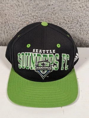 Seattle Sounders FC Baseball Cap Adidas MLS Soccer Football Adjustable - Image 1 of 4