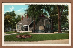 Washington Hauptquartier 1776 Blick nach Westen Newburgh New York UNP WB Postkarte - Bild 1 von 2