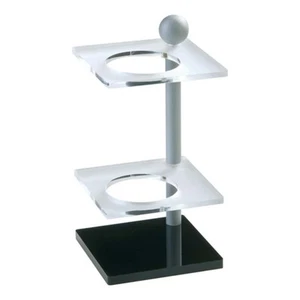 Porta Cannucce Nero in Plastica - Errenne - Imagen 1 de 1
