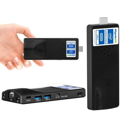 HigolePC Stick PC Stick Computer Intel Celeron J4125 8GB 128GB Windows 11 Pro De - Image 1 of 4