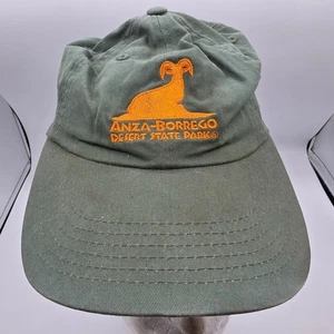 Port Authority Anza Borrego Desert State Park Hat Cap Green Cotton Adjustable - Picture 1 of 10