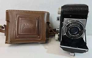 Welta Welti I Folding Camera Meyer Optik Trioplan 1:2.9 50Mm Red V Vebur W/Case - Picture 1 of 7
