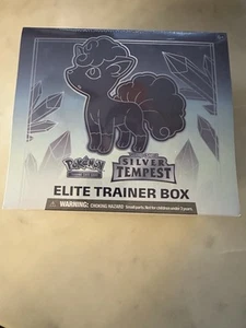Pokemon Schwert & Schild Silberner Sturm Elite Trainer Box ETB - Factory Sealed Neu - Bild 1 von 2