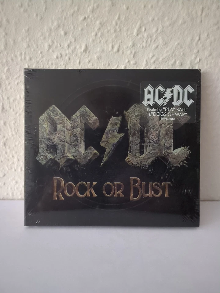 AC/DC Rock or Bust CD Hard Rock Musik Album Neu OVP Play Ball Dogs Of War - Bild 1 von 2