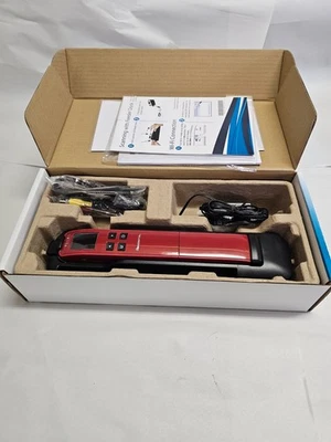 Pandigital Handheld Wi-Fi Wand Scanner S8X1103 & Feeder Dock Red - Image 1 of 4