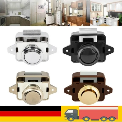5/10x Push Lock Mobelschloss Druckschloss Druckknopf fur Boot Caravan Wohnmobil - Bild 1 von 4