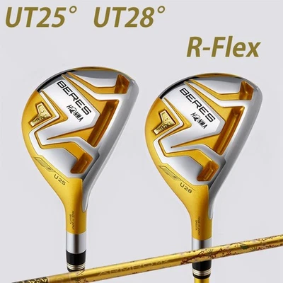 HONMA BERES Aizu 3-Star Hybrid 2pcs UT25° UT28° RH ARMRQ MX 3S R Golf Japan NEW - Image 1 of 4