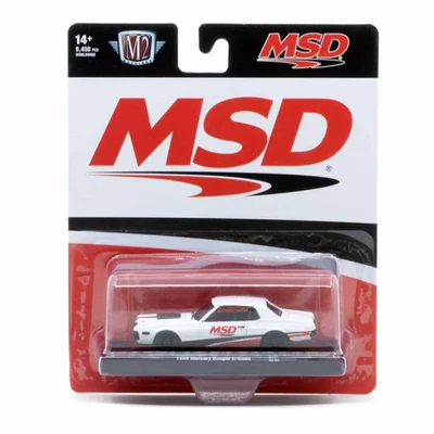 1968 Mercury Cougar R-Code MSD M2 Machines 1:64 Diecast Auto Drivers Release 121 - Image 1 of 2