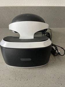 Sony PlayStation VR PS4 Virtual Reality Headset ONLY with Cord UNTESTED READ - Picture 1 of 16