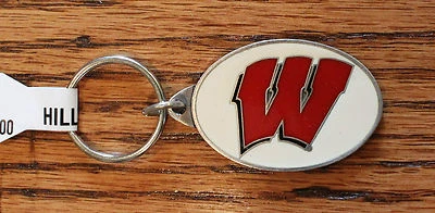 Wisconsin University Badgers Keychain College Sports NCAA Lic. Official Fan Gear - Image 1 of 2