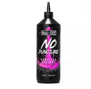 Muc-Off - No Puncture Hassle Tubeless Tyre Sealant MTB Bicycle / Bike - 1 Litre - Picture 1 of 4