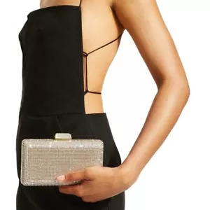 Jimmy Choo Clemmie pink Suede Clutch Bag with Crystals $3,495 - Picture 1 of 15