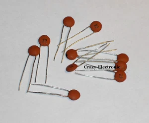 Condensadores de cerámica 100pf - 680pf 50V 101-601 10 unidades/valor por favor elige - Imagen 1 de 1
