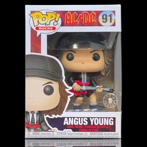 Funko Pop + Protector! Rocks #91 AC DC - Angus Young (2019) *Mint* - Picture 1 of 12