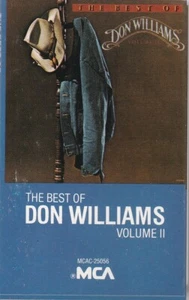 DON WILLIAMS CASSETTE TAPE: "THE BEST OF DON WILLIAMS VOLUME II" 1979 - Picture 1 of 5