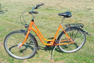 26" Damen Fahrrad  Orange 3-Gang Nabenschaltung + Nabendynamo - Berlin Südwest - Bild 1 von 11