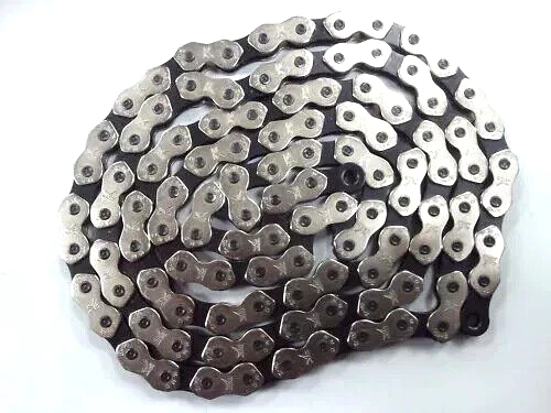 Cadena KMC Kool K810 1/2 x 3/32 pulgadas 112L negra y plateada Foto 1 de 1