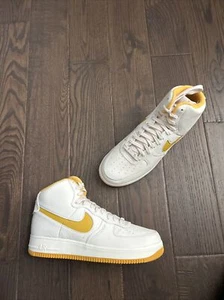 Size 12 - Nike Air Force 1 Sculpt Phantom Yellow Ochre W - Picture 1 of 7