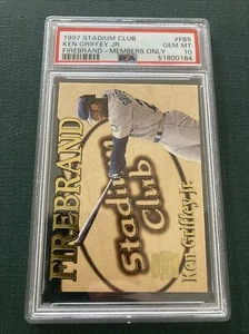 Ken Griffey Jr. 1997 Stadium Club MEMBERS ONLY card PSA GEM MINT 10 seattle #FB5 - Bild 1 von 12