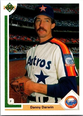 1991 Upper Deck - #586 Danny Darwin - Image 1 of 2