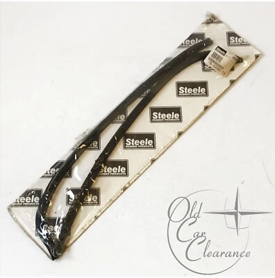 1966-1969 Lincoln Continental Rear Door Striker Seal Pair (70 3296 73) New - Image 1 of 4