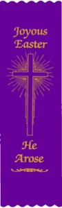 "He Arose" Easter Bible Bookmark Ribbons, pack of 10 (#6-699) - Picture 1 of 1