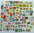 Singapore Stamps Collection - 100 to 1000 Different Stamps