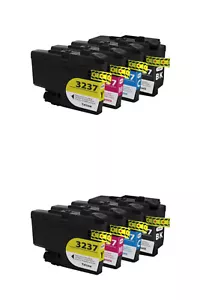8 cartucce di inchiostro non OEM per sostituire Brother LC3237 HL-J6100DW,MFC-J6945DW,J6000DW - Foto 1 di 1