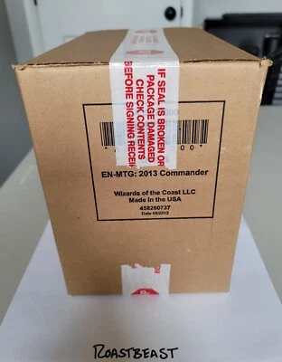 Magic The Gathering - Commander 2013 Factory Sealed Case - 5 sealed Decks NEW - Image 1 of 4
