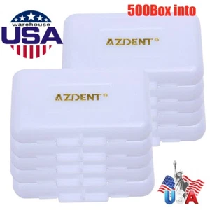 500 cajas AZDENT cera de ortodoncia dental aroma original para aparatos ortopédicos alivio al paciente - Imagen 1 de 7
