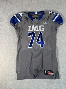 Camiseta de fútbol Under Armour XXL IMG Academy Florida Prep High School número 74 - Imagen 1 de 11