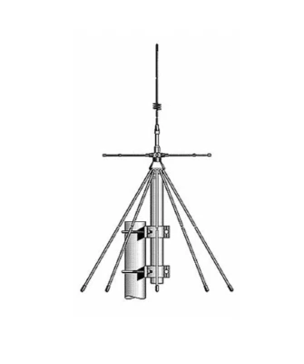 UHF-BASISSTATION ANTENNE SIRIO SD-1300U BREITBAND DISCONE 25-1300MHZ RX TX BAND - Bild 1 von 2