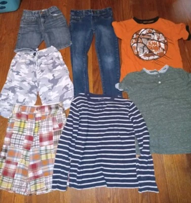 Lote de ropa para niños talla M (8) Gap, Arizona, Childrens Place, Old Navy, P.S.  Foto 1 de 4