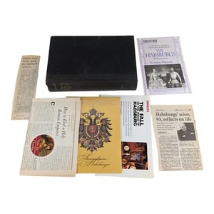 The Habsburgs by Dorothy Gies McGuigan - 1966 HC (DJ Missing) w/ Misc Documents - Picture 1 of 20