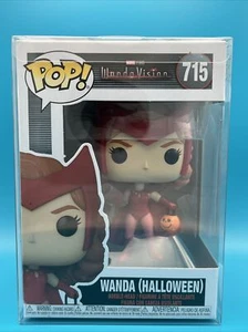 Funko Pop! Wanda #715 (Halloween) Marvel WandaVision New in Box w/ Protector - Picture 1 of 2