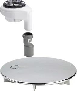 Viega Ablauf Funktionseinheit Tempoplex 90mm mit Abdeckhaube, Ablauf 45 Grad - Bild 1 von 4