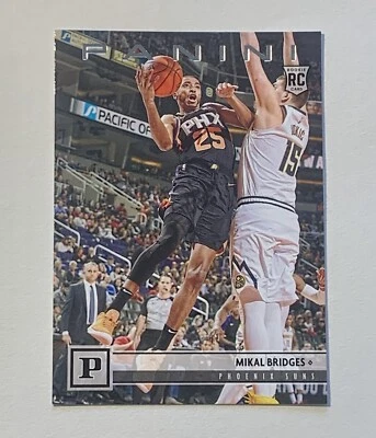 2018-19 Panini Chronicles Mikal Bridges Panini RC #103 Phoenix Suns - Image 1 of 2