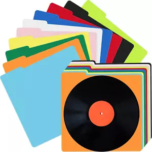 30 Pcs Vinyl Record Dividers LP Record Dividers Plastic Album Record Dividers Bu - Foto 1 di 7