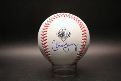 Autógrafo de béisbol firmado por Chris Young Serie Mundial 2023 automático PSA/DNA AN65896 Foto 1 de 3