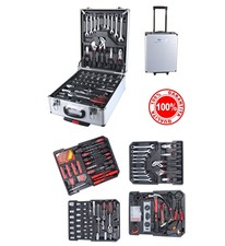 TROLLEY CHIAVI A CRICCHETTO PORTAUTENSISILI IN CHROME VANADIUM 186 PEZZI