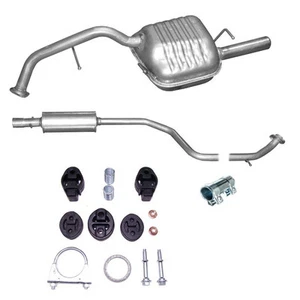 Mitteltopf Endtopf Auspuff + Anbausatz für Mazda 5 1.8i 2.0i  -16V CR19 , CREW - Bild 1 von 1