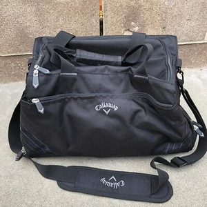 CALLAWAY Golf Duffle Bag Nylon Weekender Travel Shoulder Hand Zipper - Picture 1 of 17