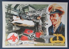 C SECONDA GUERRA MONDIALE WW2 KRIEGSMARINE UBOAT LEHMANN WILLENBROCK